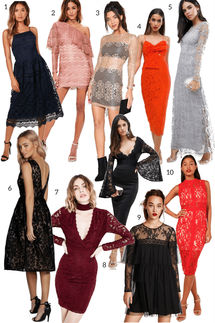 lace dresses