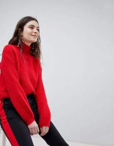 new look red jumper
