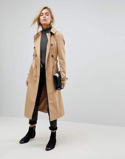 asos classic trench coat