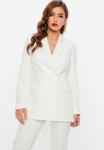 missguided white blazer