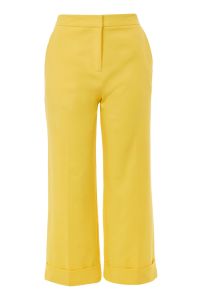 topshop yellow trousers