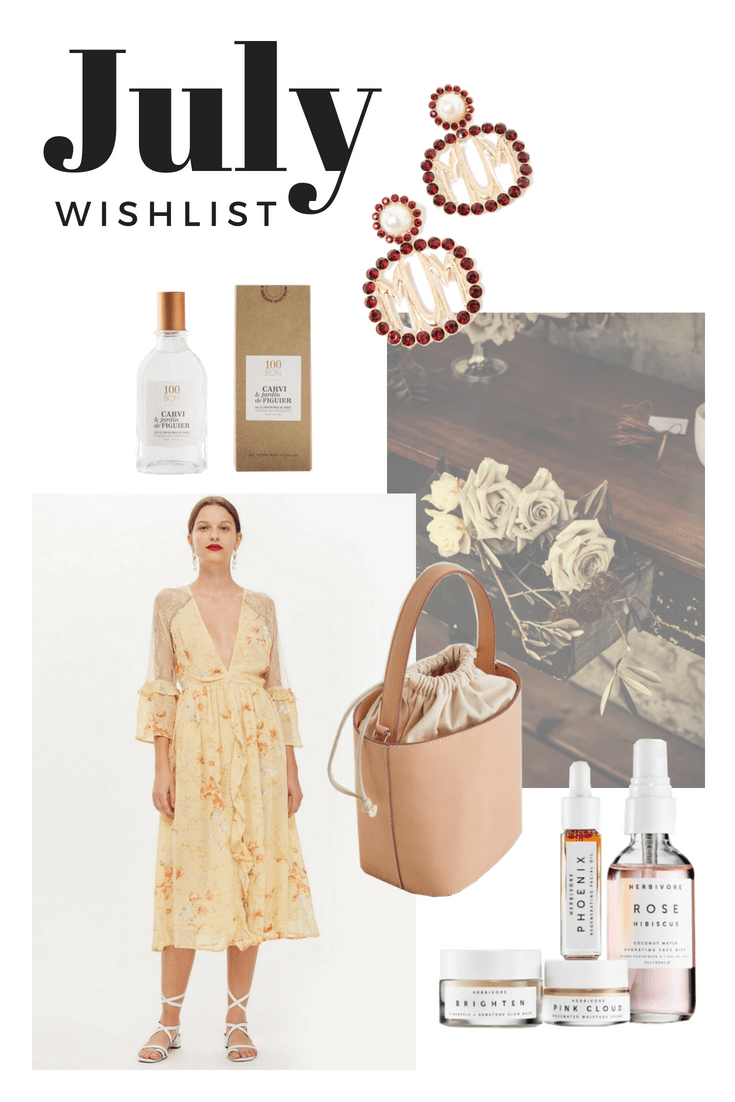 July wishlist
