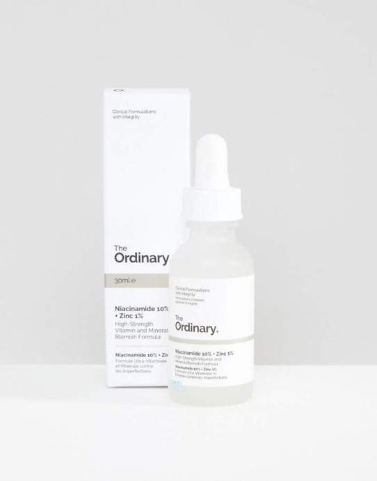 the ordinary niacinamide zinc