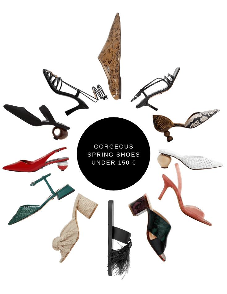 GORGEOUS SPRING SHOES UNDER 100 €