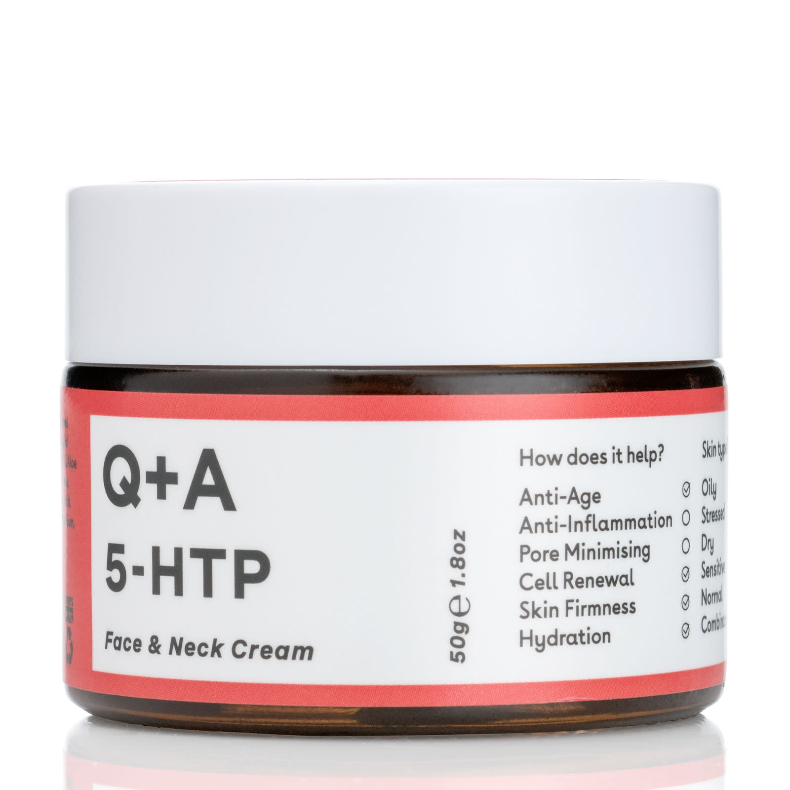 Q + A 5-HTP Face Neck Cream