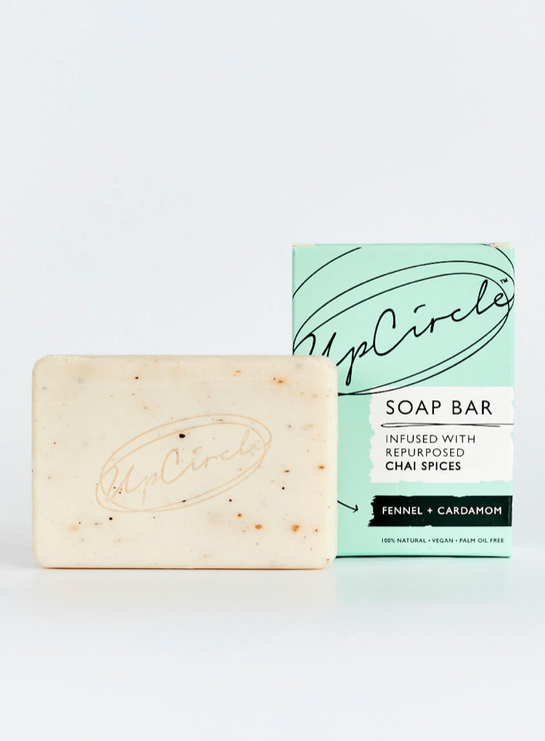 Upcircle Beauty Fennel + Cardamom Soap Bar